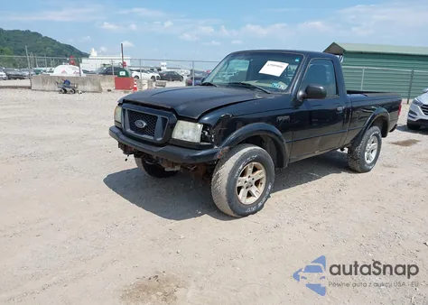 2004 Ford Ranger Edge from USA, damaged, VIN 1FTYR11U74TA01084